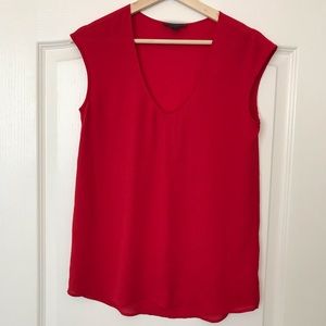 J Crew red top